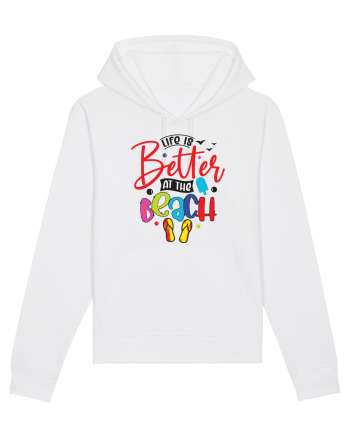 Life Is Better At The Beach White