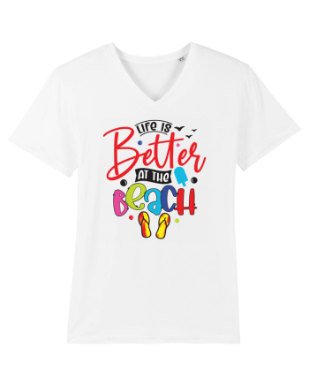 Life Is Better At The Beach White