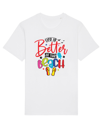 Life Is Better At The Beach White