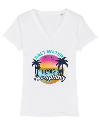 Salt Water Heals Everything White