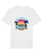 Salt Water Heals Everything Tricou mânecă scurtă Unisex Rocker