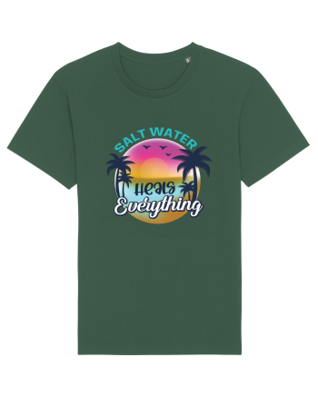 Salt Water Heals Everything Bottle Green
