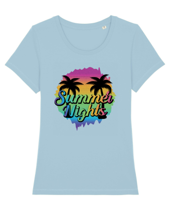 Summer Nights Sky Blue