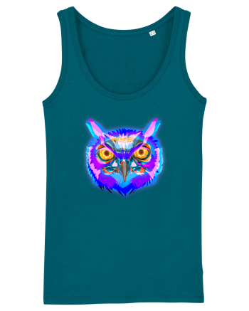 Skull Neon Owl Ocean Depth