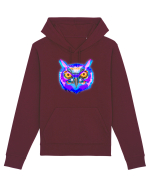 Skull Neon Owl Hanorac Unisex Drummer