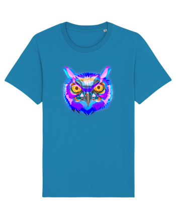 Skull Neon Owl Azur