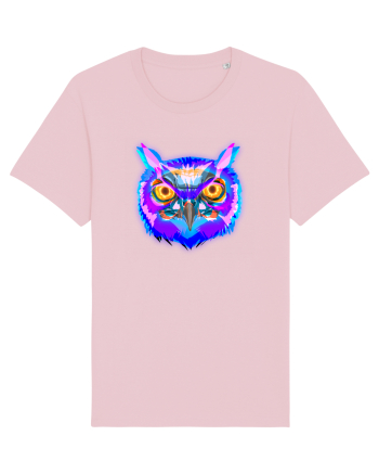 Skull Neon Owl Cotton Pink