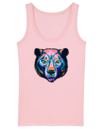 Skull Neon Bear Cotton Pink