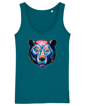 Skull Neon Bear Ocean Depth