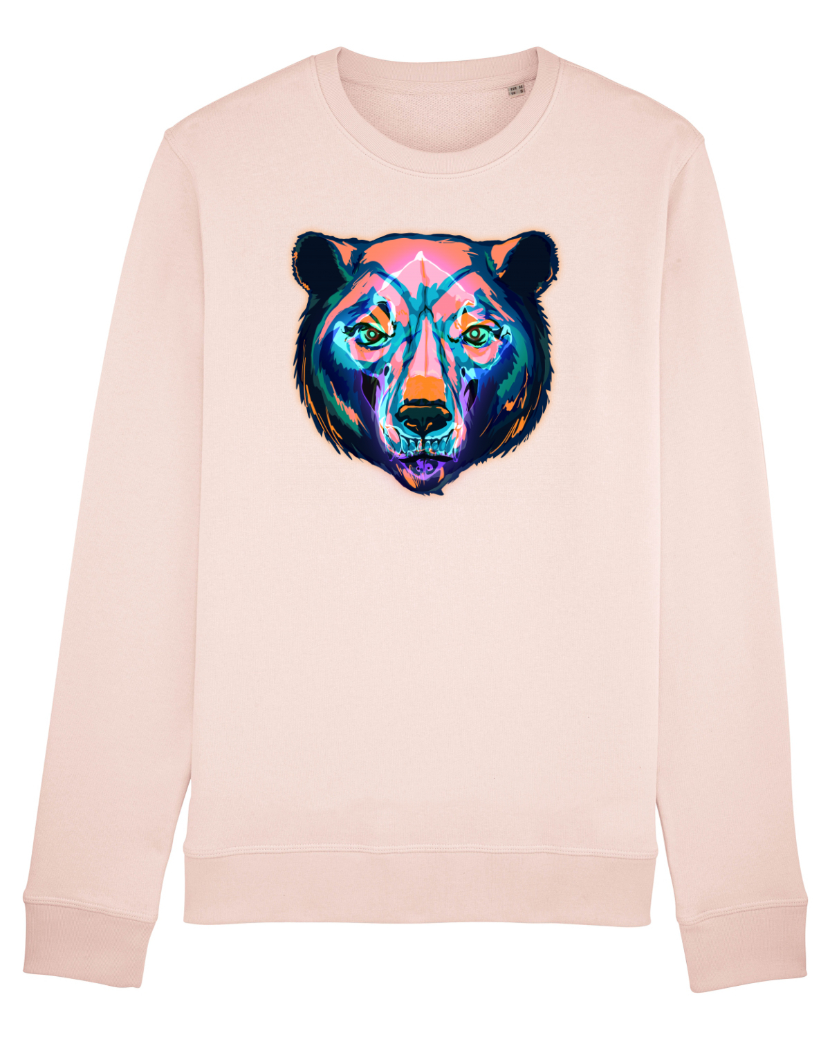 Bluză mânecă lungă Unisex Rise Candy Pink