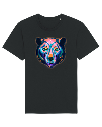 Skull Neon Bear Black