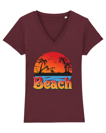Beach Burgundy