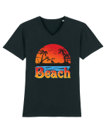 Beach Tricou mânecă scurtă guler V Bărbat Presenter