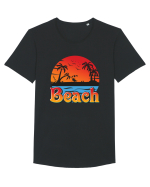 Beach Tricou mânecă scurtă guler larg Bărbat Skater