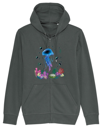 Blue Jellyfish Anthracite