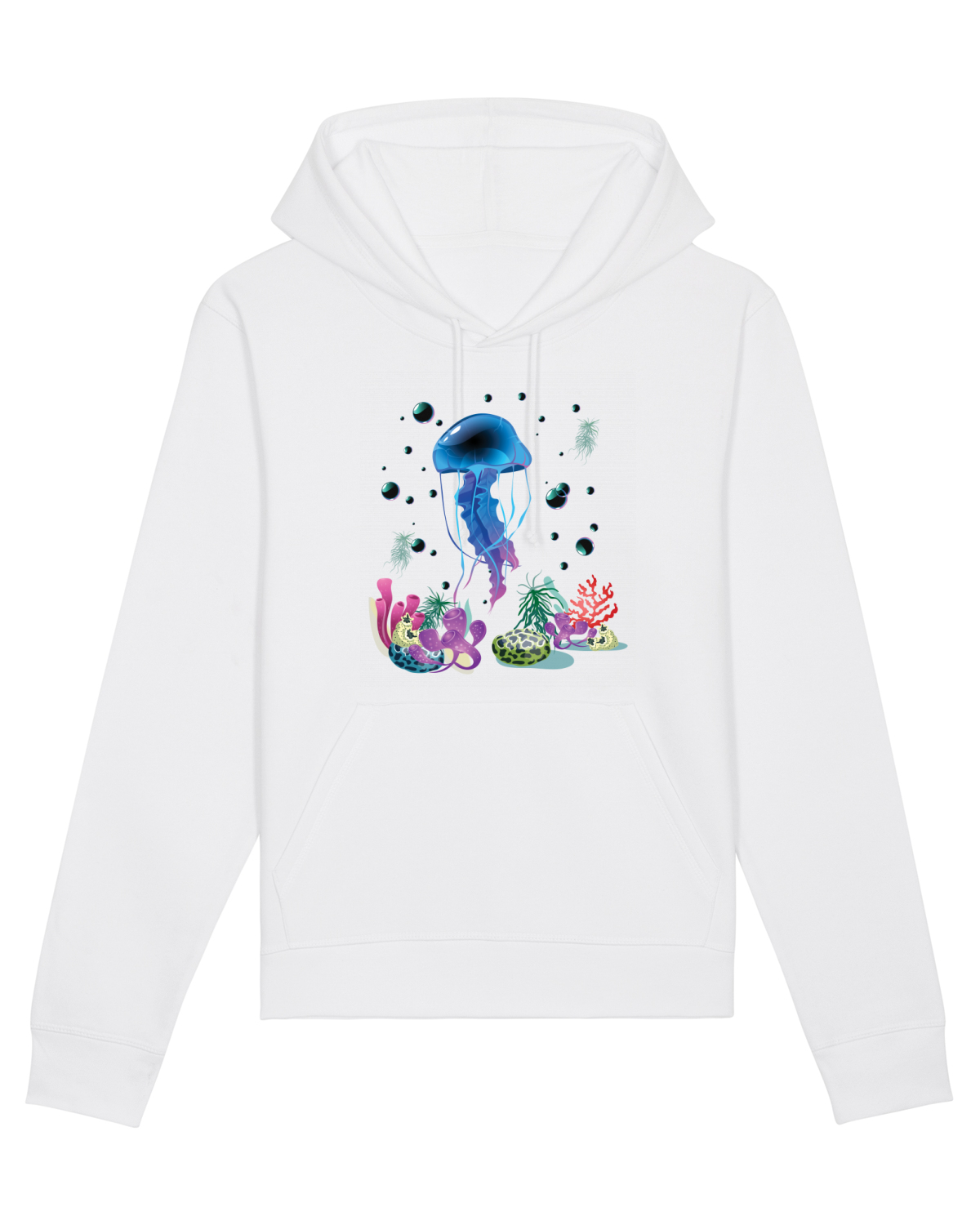 Hanorac Unisex Drummer White