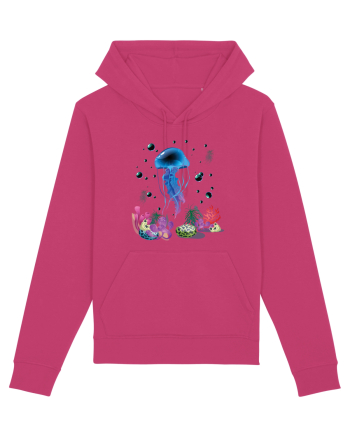 Blue Jellyfish Raspberry