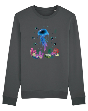 Blue Jellyfish Anthracite
