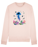 Blue Jellyfish Bluză mânecă lungă Unisex Rise
