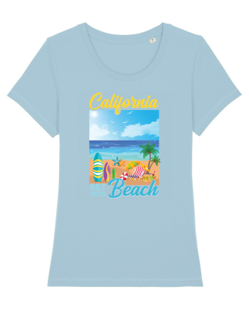California Beach Sky Blue