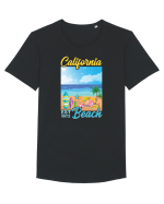 California Beach Tricou mânecă scurtă guler larg Bărbat Skater