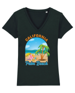 California Palm Beach Tricou mânecă scurtă guler V Damă Evoker