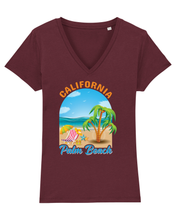 California Palm Beach Burgundy