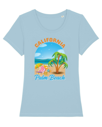 California Palm Beach Sky Blue