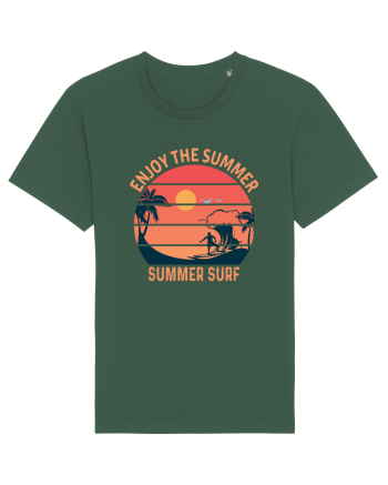 Enjoy The Summer Surf Sunset Bottle Green