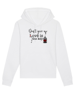 LOVE is the Key - Don't Give Up Hanorac Unisex Drummer