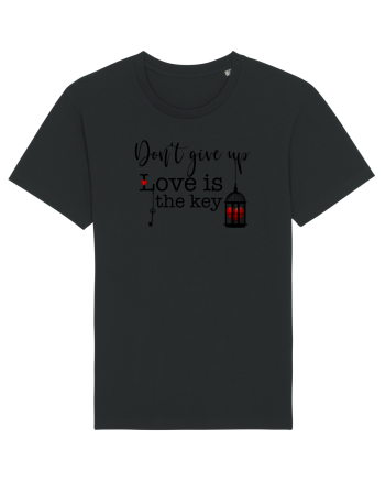 LOVE is the Key - Don't Give Up Black