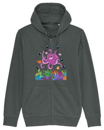 Happy Octopus Anthracite
