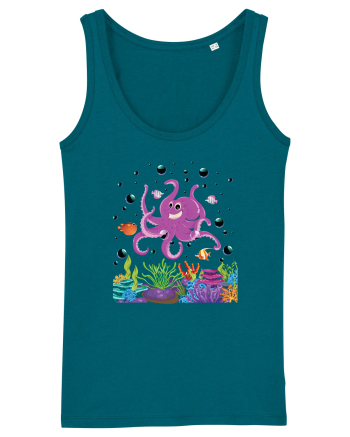 Happy Octopus Ocean Depth
