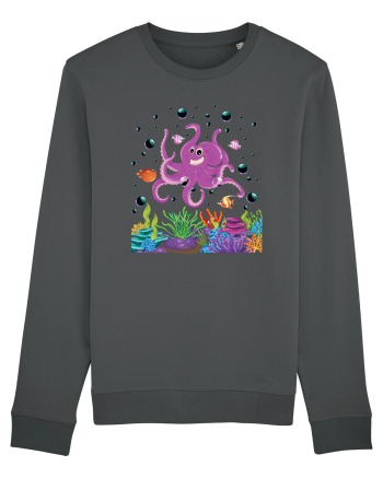 Happy Octopus Anthracite