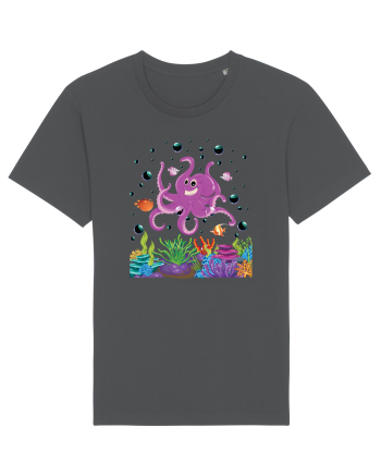Happy Octopus Anthracite