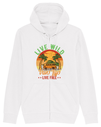 Live Wild Live Free White