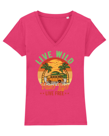 Live Wild Live Free Raspberry