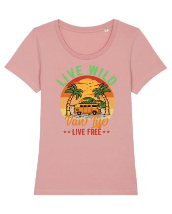 Live Wild Live Free Canyon Pink