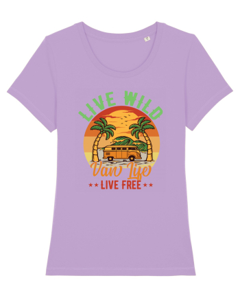 Live Wild Live Free Lavender Dawn
