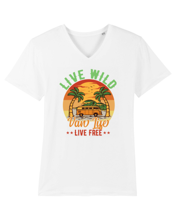 Live Wild Live Free White