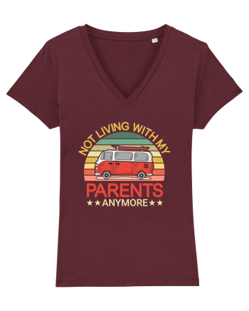Not Living With My Parents Anymore Burgundy