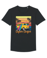 Super Surfer Tricou mânecă scurtă guler larg Bărbat Skater