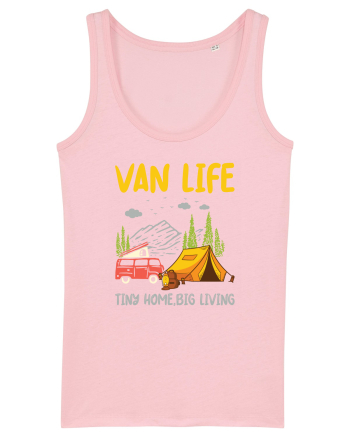 Tiny Home Big Living Cotton Pink