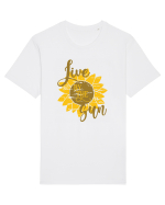 Live By The Sun Tricou mânecă scurtă Unisex Rocker