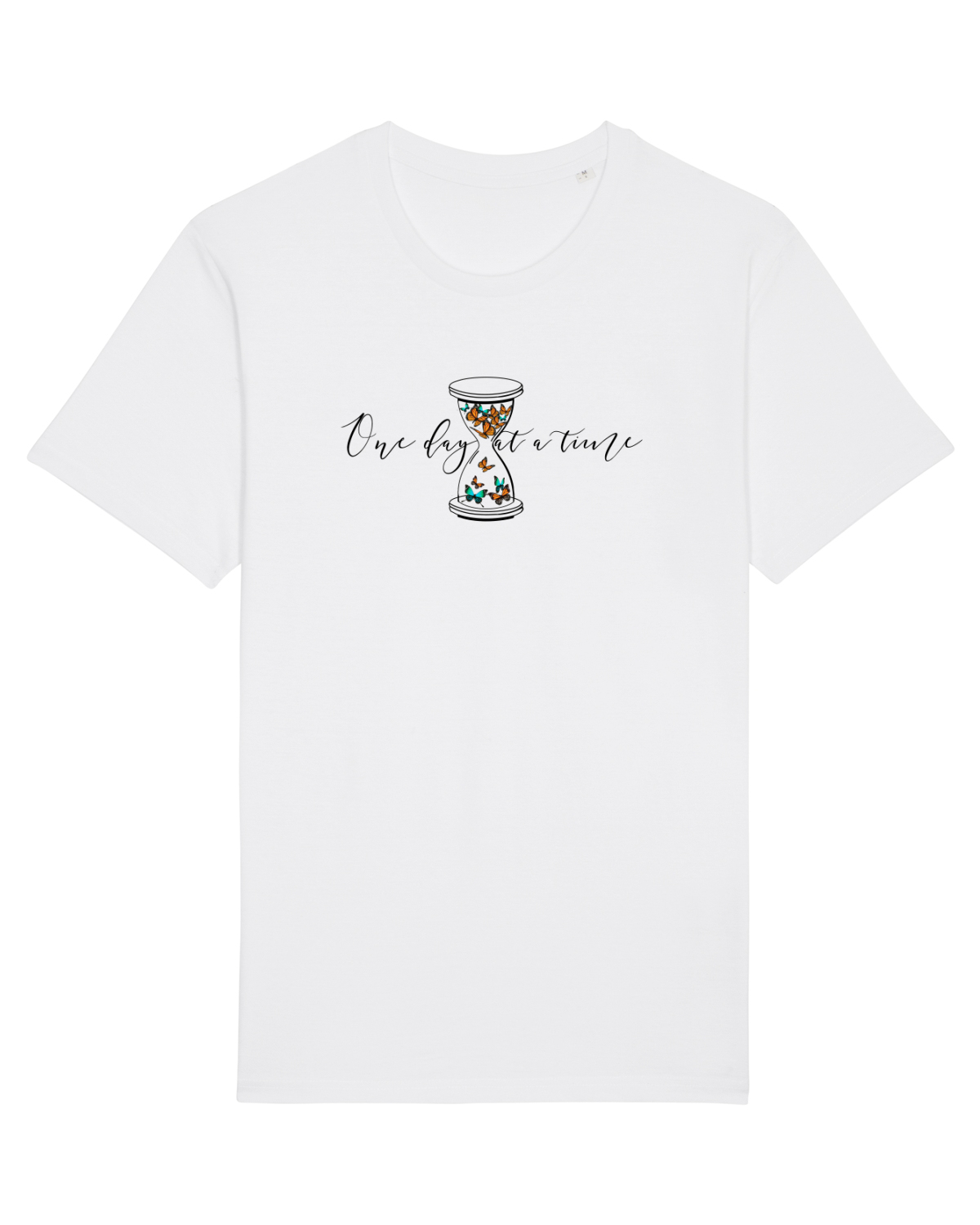 Tricou mânecă scurtă Unisex Rocker White