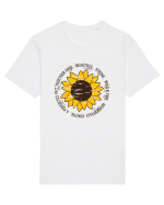 Beautiful Wild Strong Sunflower Tricou mânecă scurtă Unisex Rocker