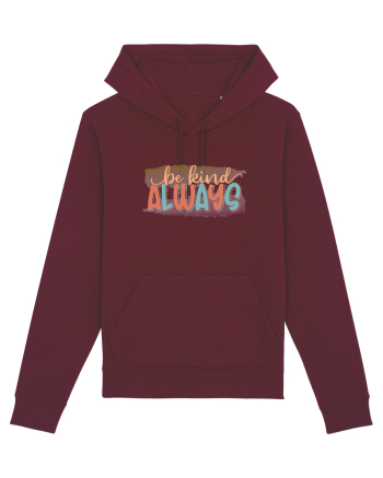 Be Kind Always Burgundy