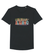 Be Kind Always Tricou mânecă scurtă guler larg Bărbat Skater