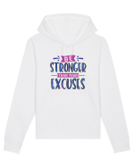 Be Stronger Than Your Excuses Hanorac Unisex Drummer