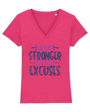 Be Stronger Than Your Excuses Raspberry